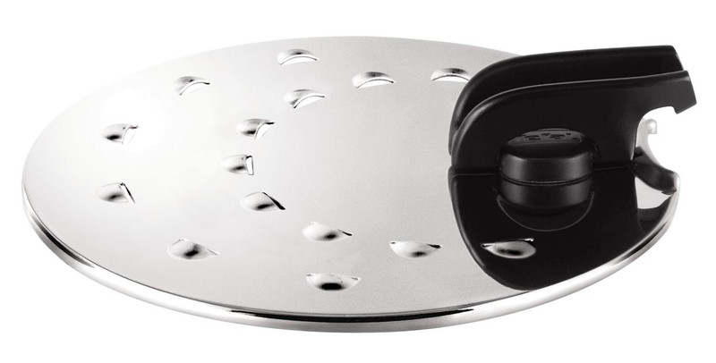 Tefal L9939832 Round Black,Stainless steel pan lid