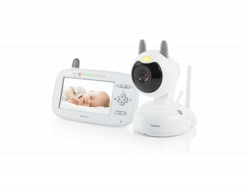 Tristar KS-4249 FHSS 300m White baby video monitor