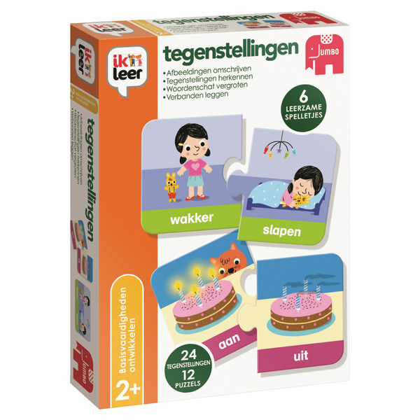 Ich lerne Tegenstellingen Vorschulalter Junge/Mädchen Lernspielzeug