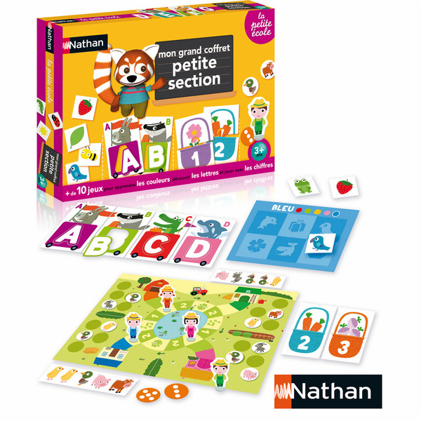 Nathan La petite école Mon grand coffret - Petite section Ребенок Мальчик / Девочка обучающая игрушка