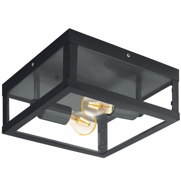 Eglo Alamonte 1 Outdoor E27 60W A++ Black ceiling lighting