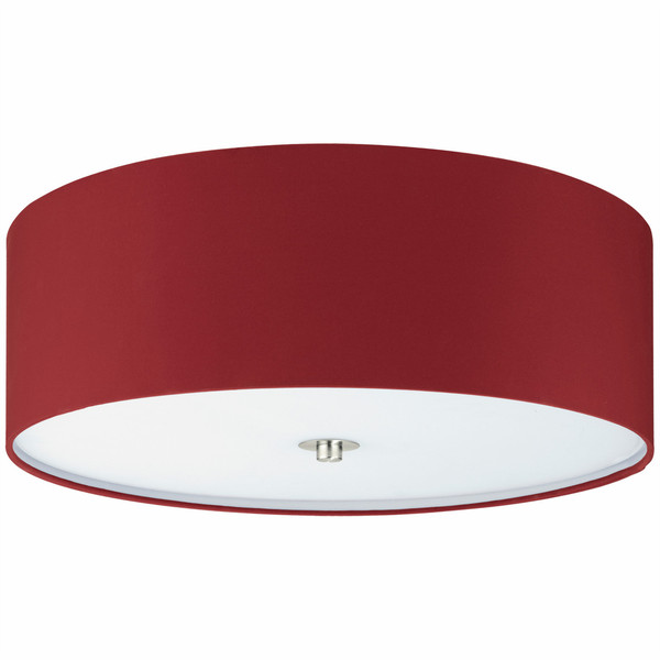 Eglo PASTERI Indoor E27 Nickel,Red