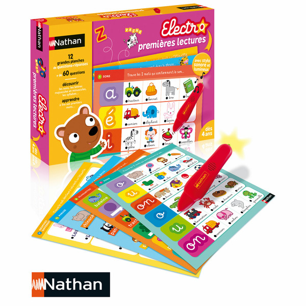 Nathan Electro - Premières lectures Child Boy/Girl learning toy