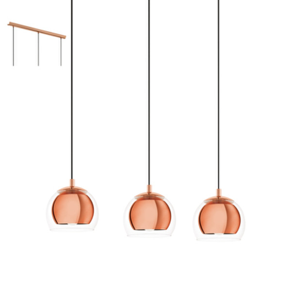 Eglo Rocamar Indoor E27 40W A++ Copper ceiling lighting