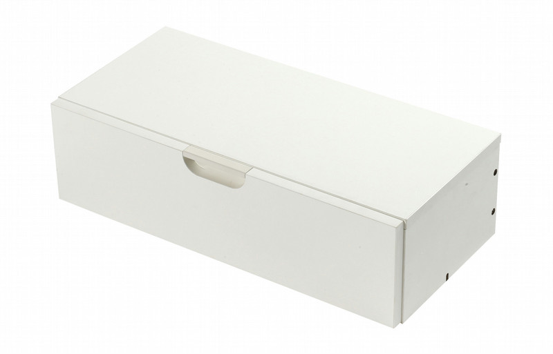 Kenson W-D156 White MDF office drawer unit