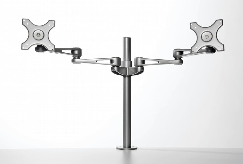 Kenson 10043SI Clamp Silver flat panel desk mount