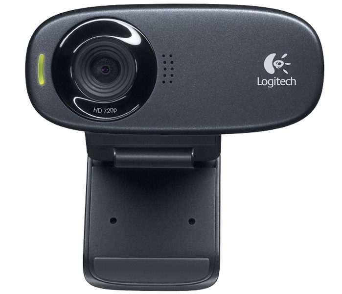 Logitech C310 5MP 1280 x 720pixels USB 2.0 Black webcam