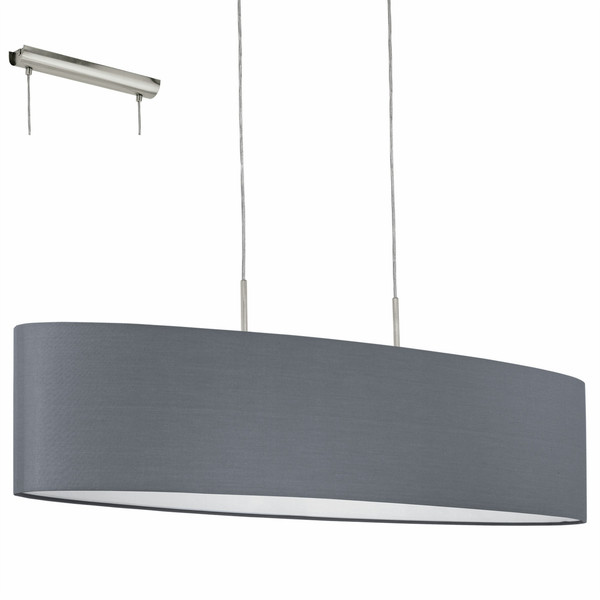 Eglo PASTERI Surfaced E27 60W Grey A,A+,A++,B,C,D,E suspension lighting