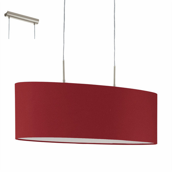 Eglo PASTERI Surfaced E27 60W Red A,A+,A++,B,C,D,E suspension lighting