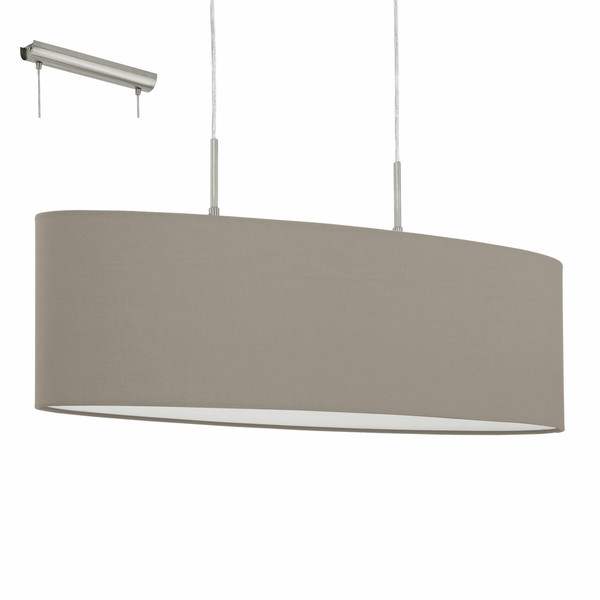 Eglo PASTERI Surfaced E27 60W Taupe A,A+,A++,B,C,D,E suspension lighting