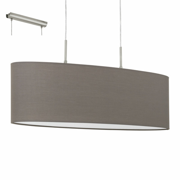 Eglo PASTERI Surfaced E27 60W Anthracite,Brown A,A+,A++,B,C,D,E suspension lighting