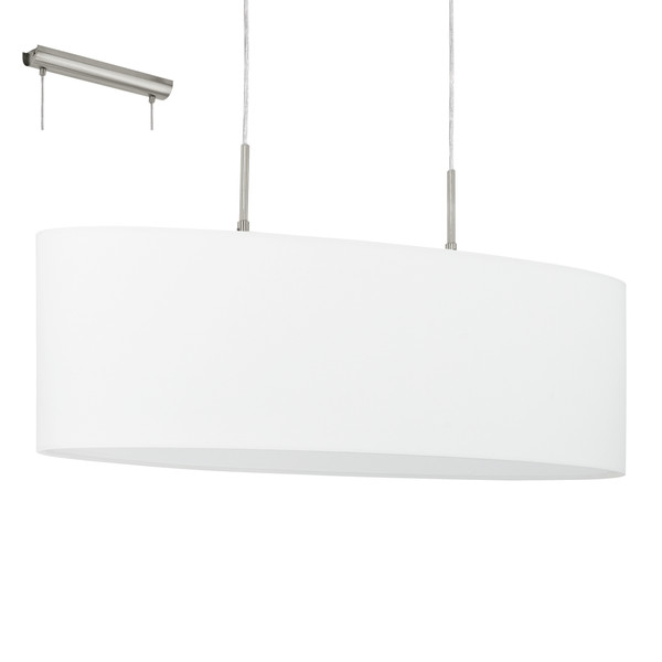 Eglo PASTERI Surfaced E27 60W White A,A+,A++,B,C,D,E suspension lighting