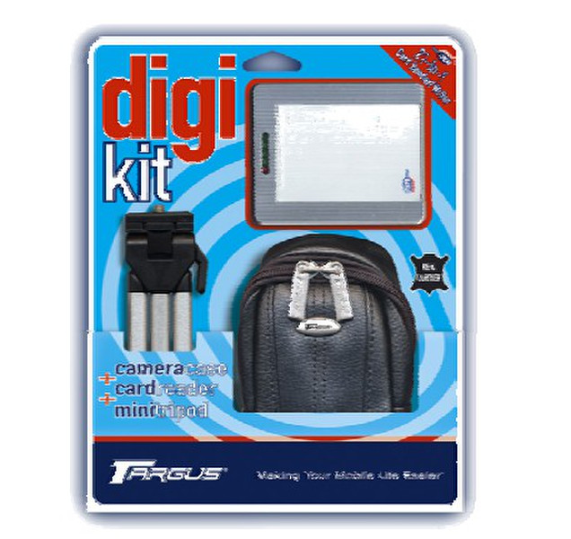 Targus Bundle: Camera Case + Tripod + Card Reader
