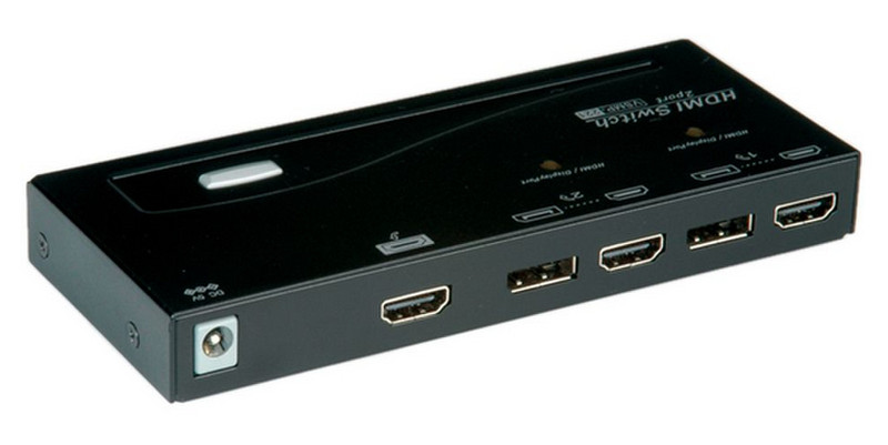 Secomp HDMI/DisplayPort Switch, 2fach Video-Switch