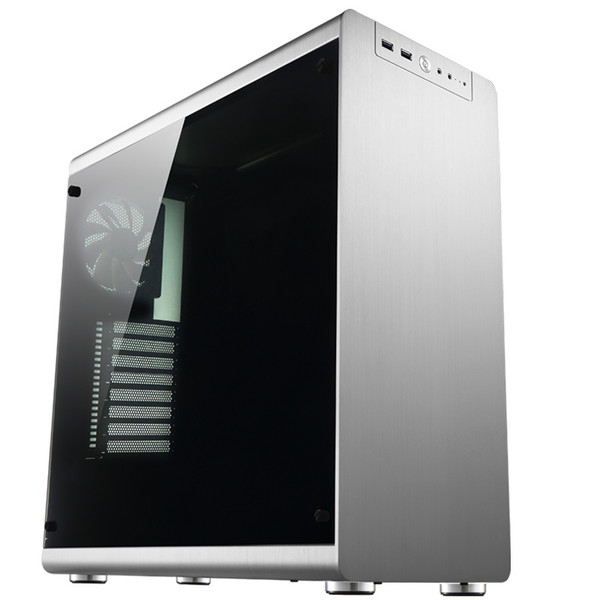 Cooltek RM4 Desktop Silver computer case