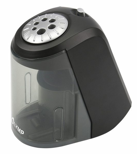 Olympia AS 607 Electric pencil sharpener Black,Transparent