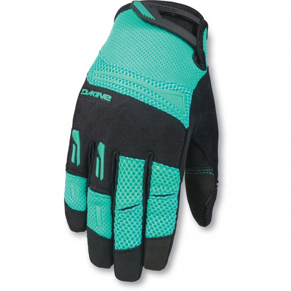DAKINE Cross-X Female Black,Turquoise Full finger cycling gloves