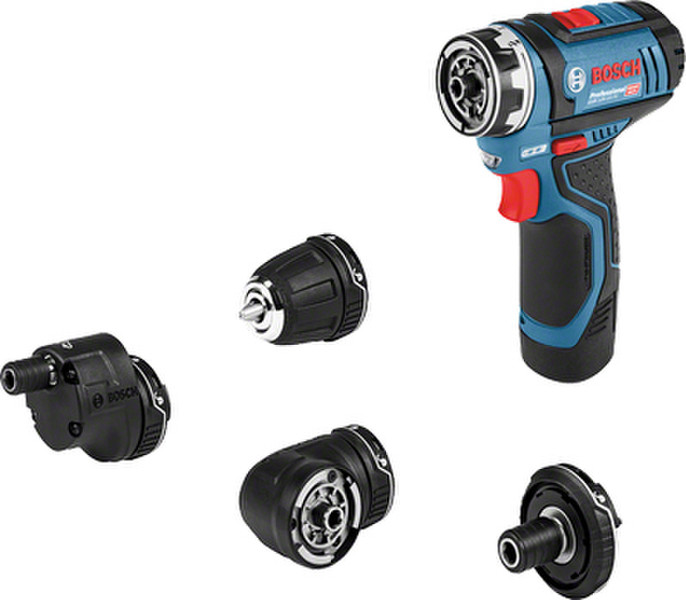 Bosch GSR 12V-15 FC Professional Дрель с рукояткой пистолетного типа Литий-ионная (Li-Ion) 2А·ч 600г Черный, Синий