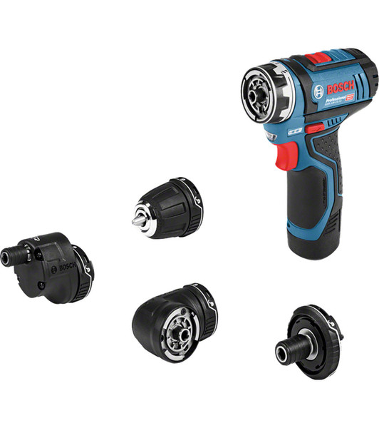 Bosch GSR 12V-15 FC Professional Дрель с рукояткой пистолетного типа Литий-ионная (Li-Ion) 600г Черный, Синий