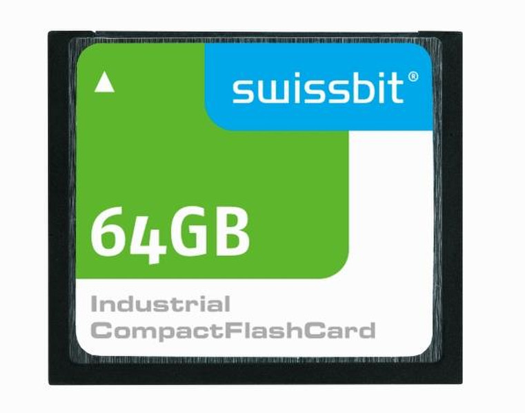 SwissBit SFCF64GBH2BU4TO-C-NU-527-STD 64GB CompactFlash SLC memory card