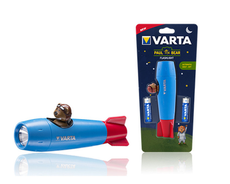 Varta 16500101421 Ручной фонарик LED Синий, Коричневый, Красный