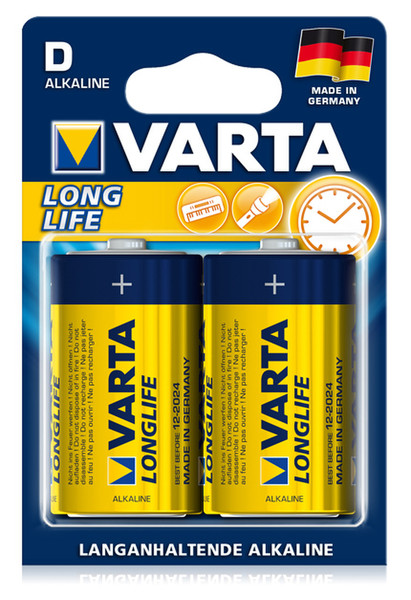 Varta LONGLIFE D Alkaline 1.5V non-rechargeable battery