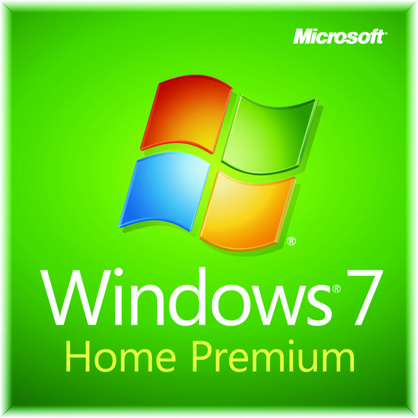 Microsoft Windows 7 Home Premium, 64-bit, 1pk, OEM, DVD, EN