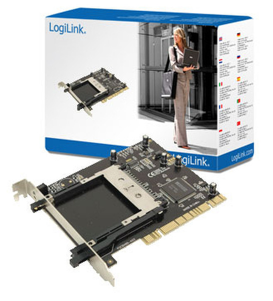 LogiLink PCI PC Card Schnittstellenkarte/Adapter