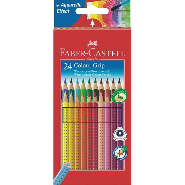 Faber-Castell Colour GRIP Мульти 24шт цветной карандаш