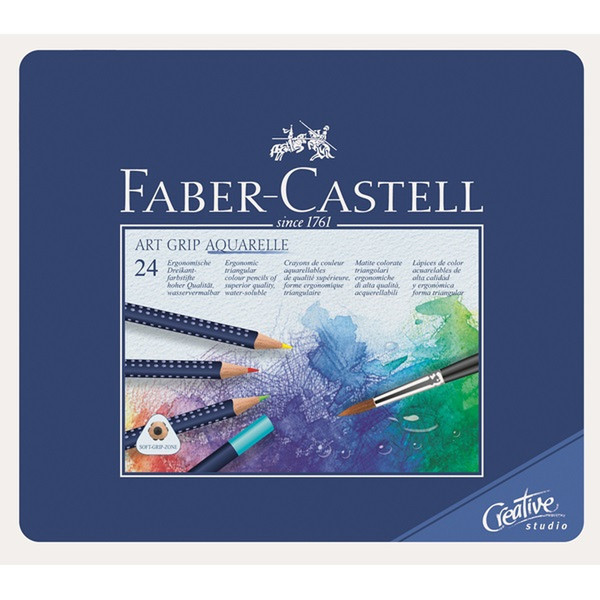 Faber-Castell Art Grip Aquarelle Мульти 24шт цветной карандаш