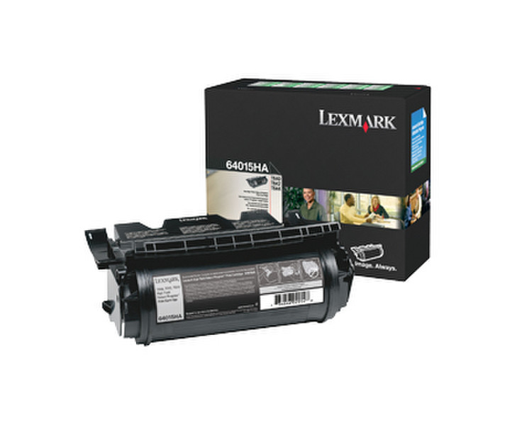 Lexmark 64016HE Картридж 21000страниц Черный тонер и картридж для лазерного принтера