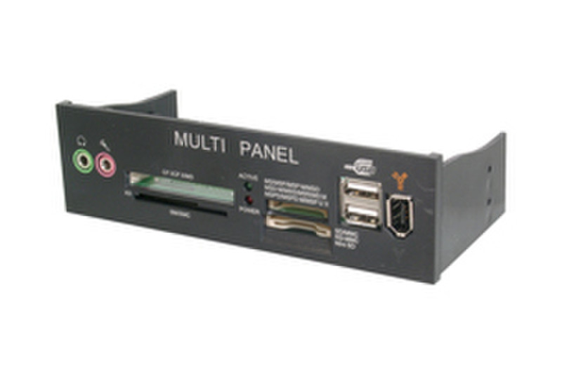 Cable Company USB 2.0 Card Reader,Multimedia Panel , 54in1 Черный устройство для чтения карт флэш-памяти