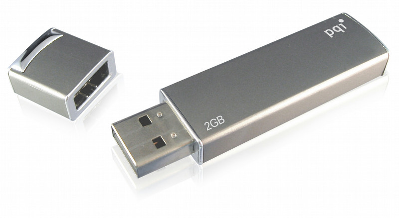 PQI Cool Drive Slim 2Gb, USB 2.0 Memory stick 2ГБ карта памяти