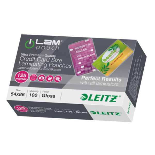 Leitz Pouch SERIES: series PH, HR and I-LAM 12 100pc(s) laminator pouch