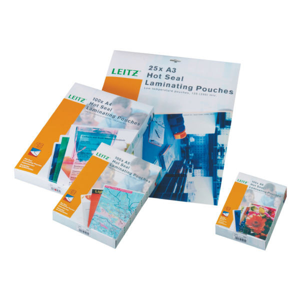 Leitz Pouch SERIES: series PH, HR and I-LAM 12 100pc(s) laminator pouch