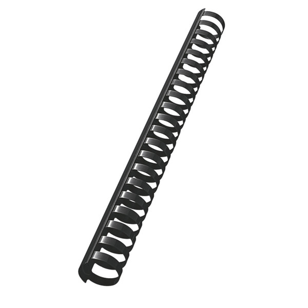 Leitz Plastic Comb Spines, 50 Pcs. Черный обложка/переплёт