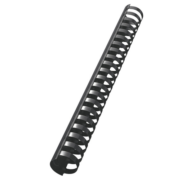 Leitz Plastic Comb Spines, 50 Pcs. Черный обложка/переплёт