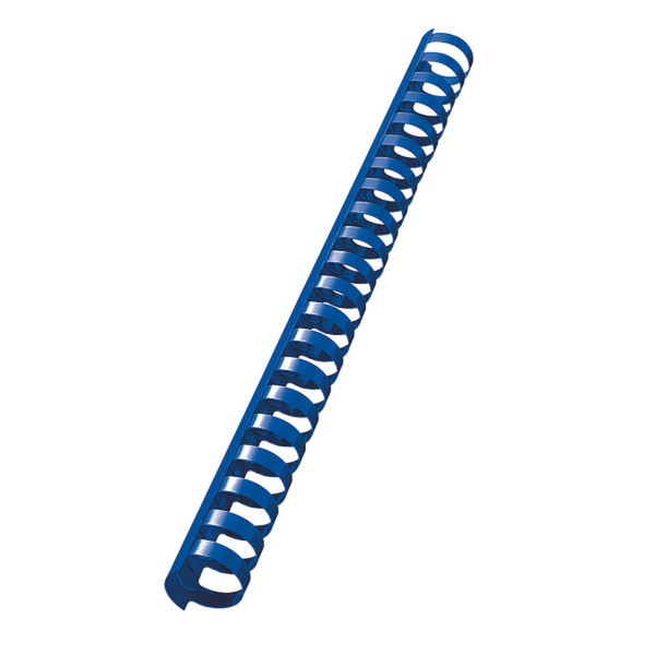 Leitz Plastic Comb Spines Blue binding cover