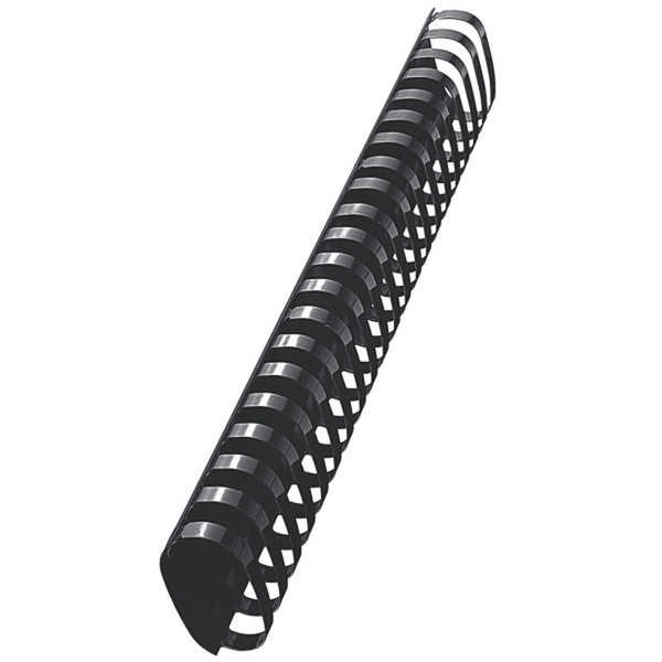 Leitz Plastic Comb Spines Schwarz Umschlag