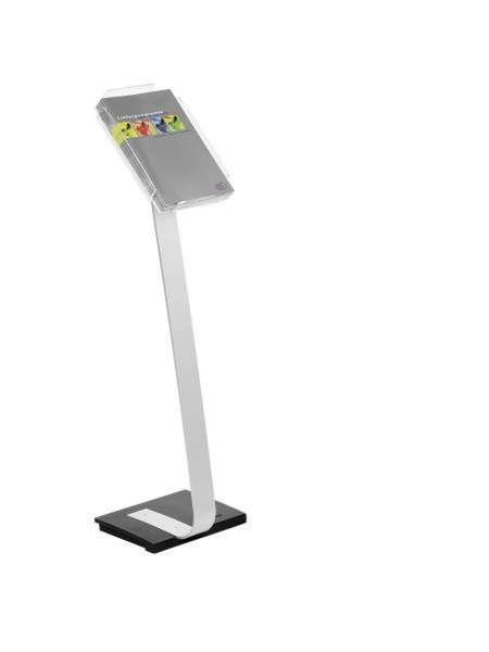 Durable DISPLAY STAND A4 Aluminium Silver