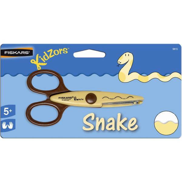 Fiskars Kidzors Paper edgers - Snake Multicolour