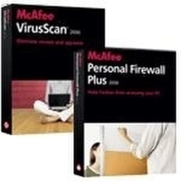 McAfee VirusScan 2006 + Personal Firewall Bundle 1пользов. FRE