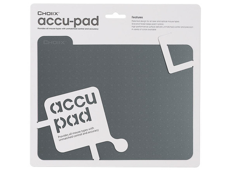 Choiix accu-pad Grey mouse pad