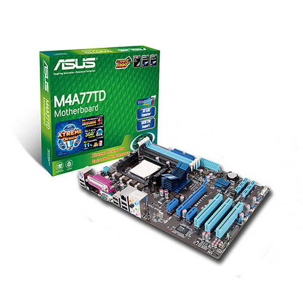 ASUS M4A77TD AMD 770 Buchse AM3 ATX Motherboard