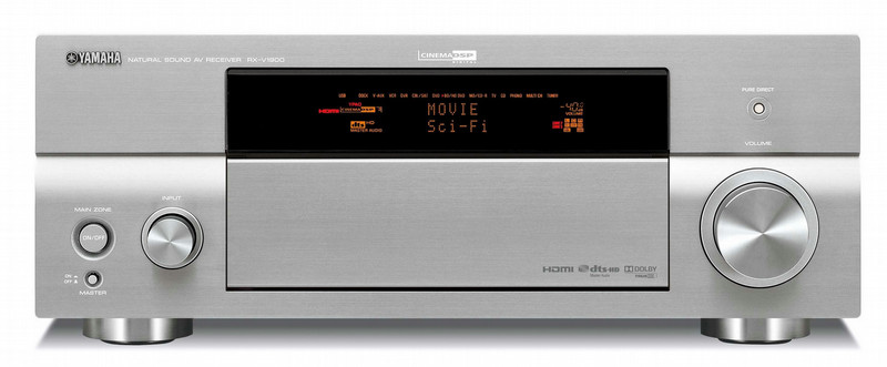 Yamaha RX-V1900 7.1channels Silver AV receiver