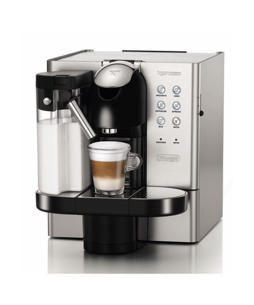 DeLonghi EN720.M freestanding Fully-auto Pod coffee machine 1.2L Stainless steel