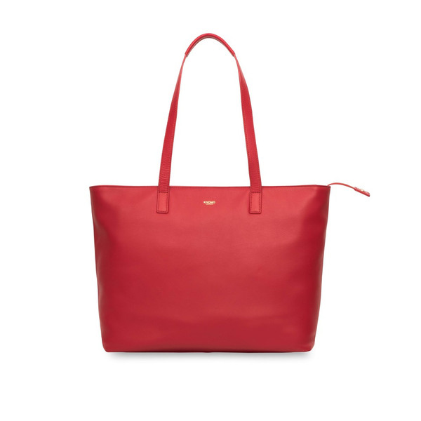 Knomo Maddox Tote bag Leather Red