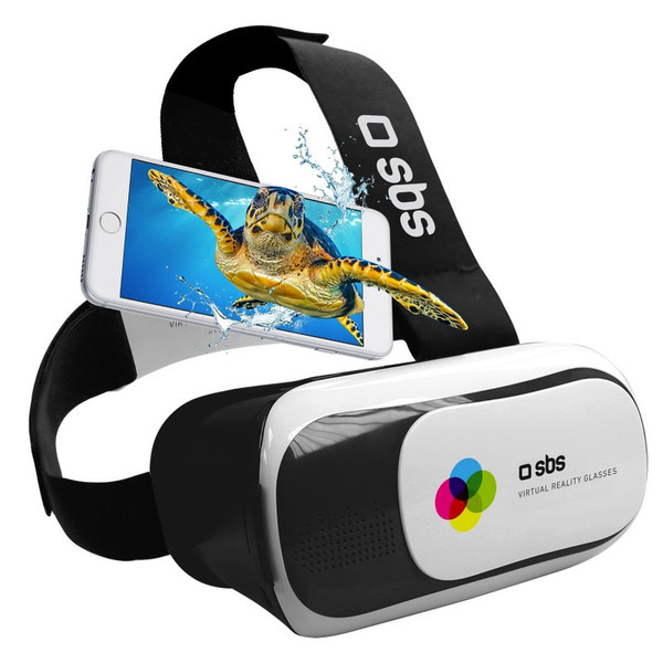 SBS TEVRBOX360 Smartphone-based head mounted display Черный, Белый носимый дисплей