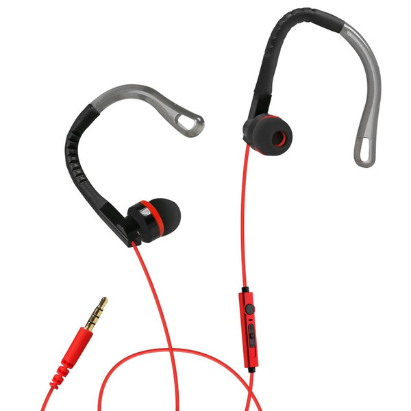 SBS TESPORTINEARFITR Ear-hook,In-ear Binaural Wired Black mobile headset