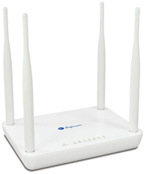 Digicom REW1200-J1 Dual-Band (2,4 GHz/5 GHz) Schnelles Ethernet Weiß